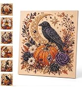 Kanroadi Halloween Ghost Pearl Art DIY Kit,Halloween Diamond Art,Spooky Cute 3D Diamond Painting ...