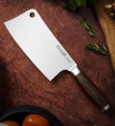 Cutluxe Meat Cleaver Knife – Ultra Sharp 7