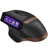 Turtle Beach Command Series MC7 Wireless Gaming Mouse, Built-In Touchscreen Command Display, True...