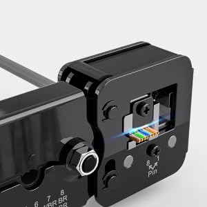 Precision crimping port
