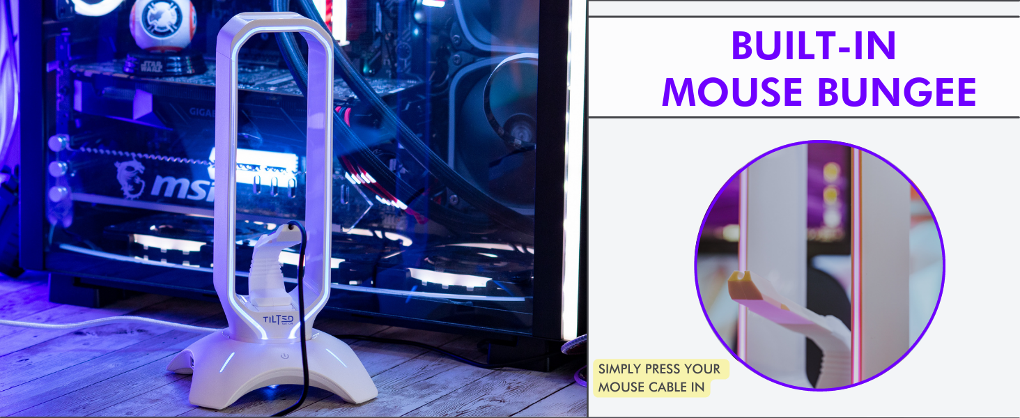 gaming headphone stand