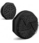 OTHIX Dual-Sided Silicone Body Scrubber, 2-in-1 Silicone Loofah for Shower Exfoliating Body Brush...
