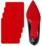Ashoesert Red Bottoms Shoe Sole Protector, 4 Pcs Self-Adhesive Shoe Bottom Protector for Christia...