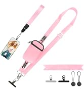 YFWE Clip and Go Strap for Phone with Wallet Crossbody (Detachable RFID Blocking Wallet) - Adjust...