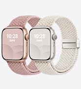 Magnetic Nylon Sport Band Compatible with Apple Watch Bands for Women Men | 42mm 41mm 40mm 38mm 4...