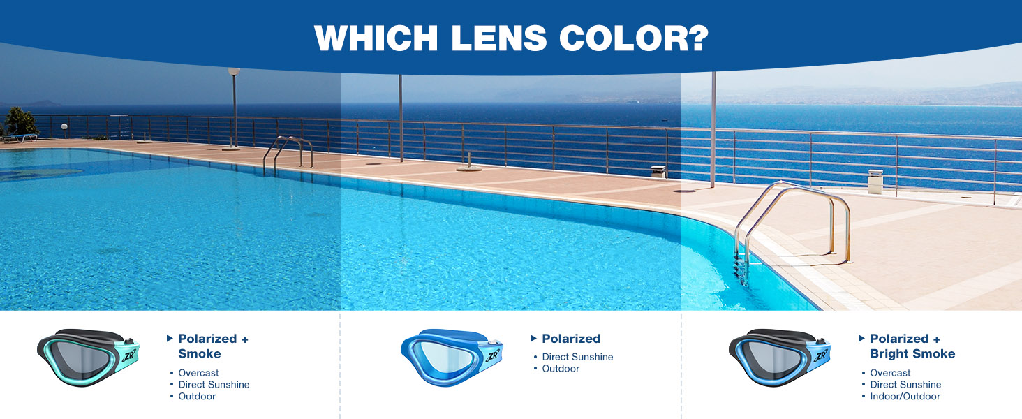 polarized swim goggles