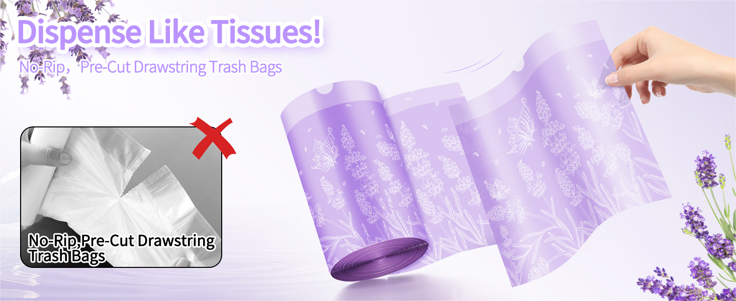 small bathroom trash bags