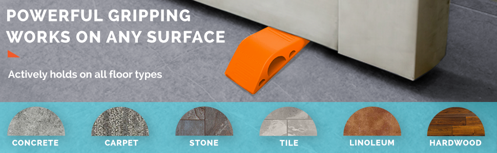 Powerful gripping works on any surface