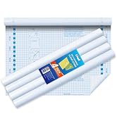 Chell 4 Pack Clear Contact Paper Roll for Books, 17.5in x 5ft Clear Self Adhesive Book Cover Pape...