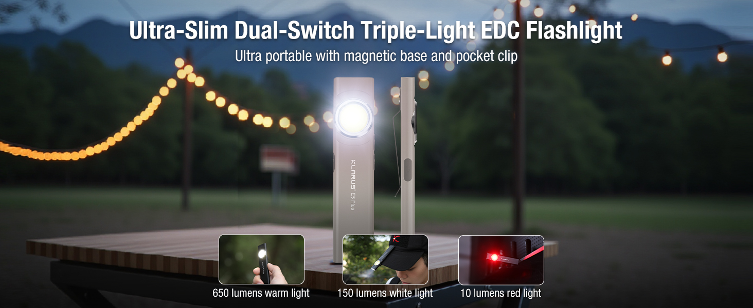 flat flashlight
