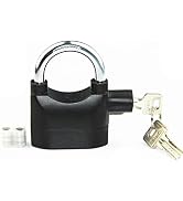 LianShi Alarm Lock 110dba Universal Security Alarm Lock System Anti-Theft for Door Motor Bicycle ...