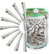 60Pcs Alligator Hair Clips for Hair Bows,(6cm/2.36") Bow Clips Bulk, Gator Metal Clip, Hairdresse...