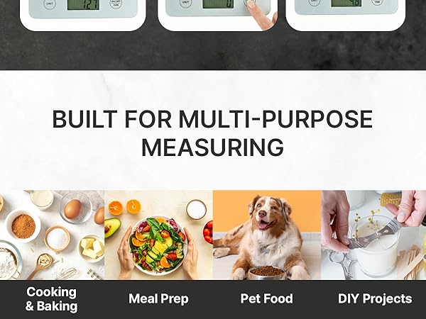 mavie kitchen scale measurement cooking weigh portable coffee precision tare ounce gram glass bake