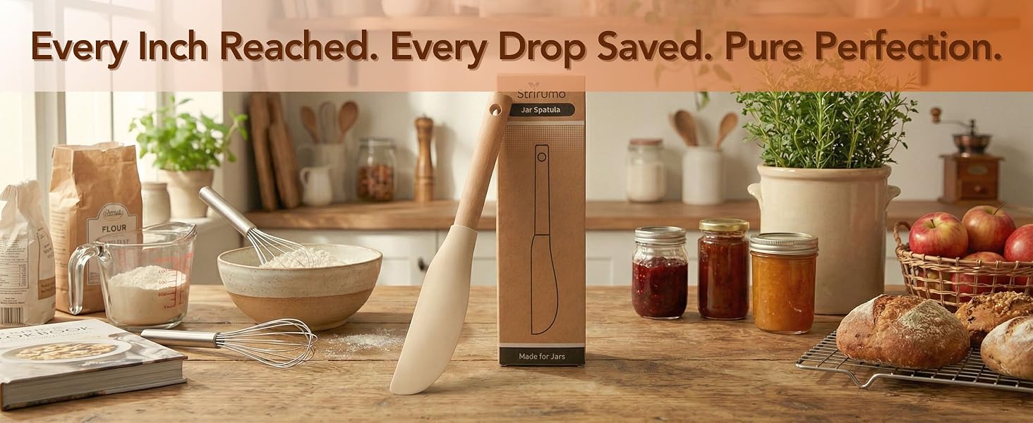 Kitchen Spatulas Set You'll get 1 silicone scrapers -10.7" length, with hole in the handle for easy