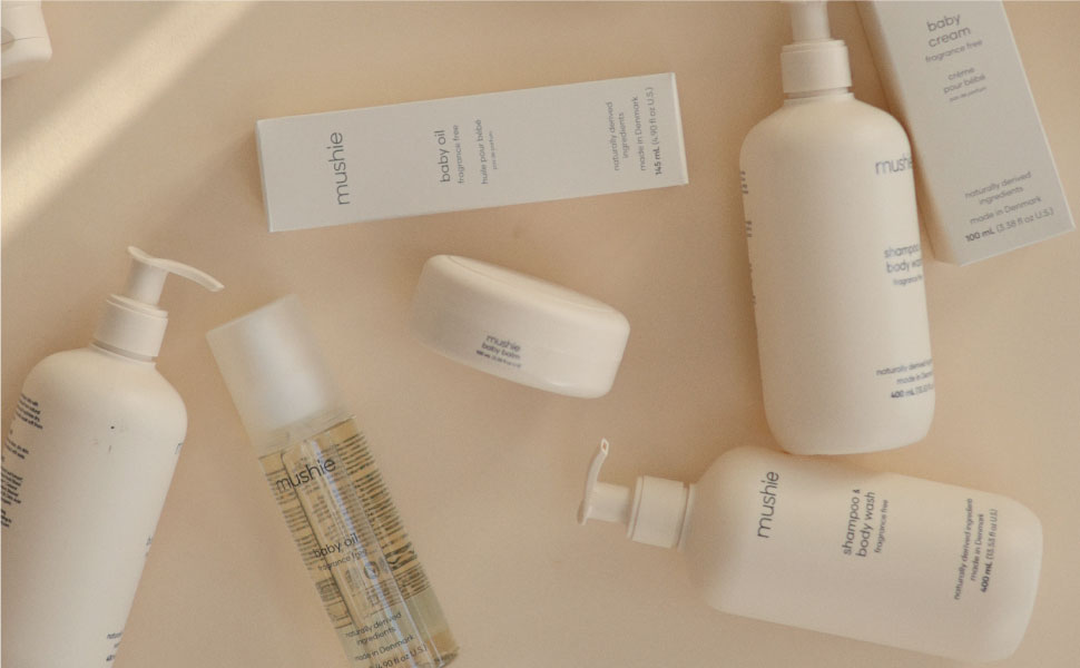 mushie baby skincare
