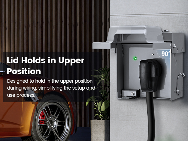 30 AMP RV Outlet Box Weatherproof