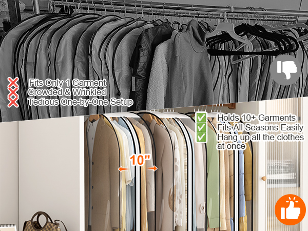 Garment Bags for Hanging Clothes
