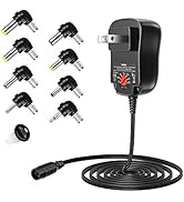 Belker 12W Universal 3V 4.5V 5V 6V 7.5V 9V 12V AC DC Adapter Power Supply for Household Electroni...