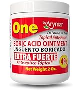 Arymar Boric Ointment 2?oz. Boric Acid Topical Cream for Daily Skin Care & Moisture-Control