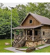EEZ RV Products Telescopic Pole with Starlink Adaptor 20'' for Cabins and Beach House