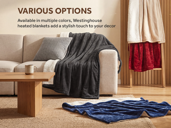 electric blanket throw