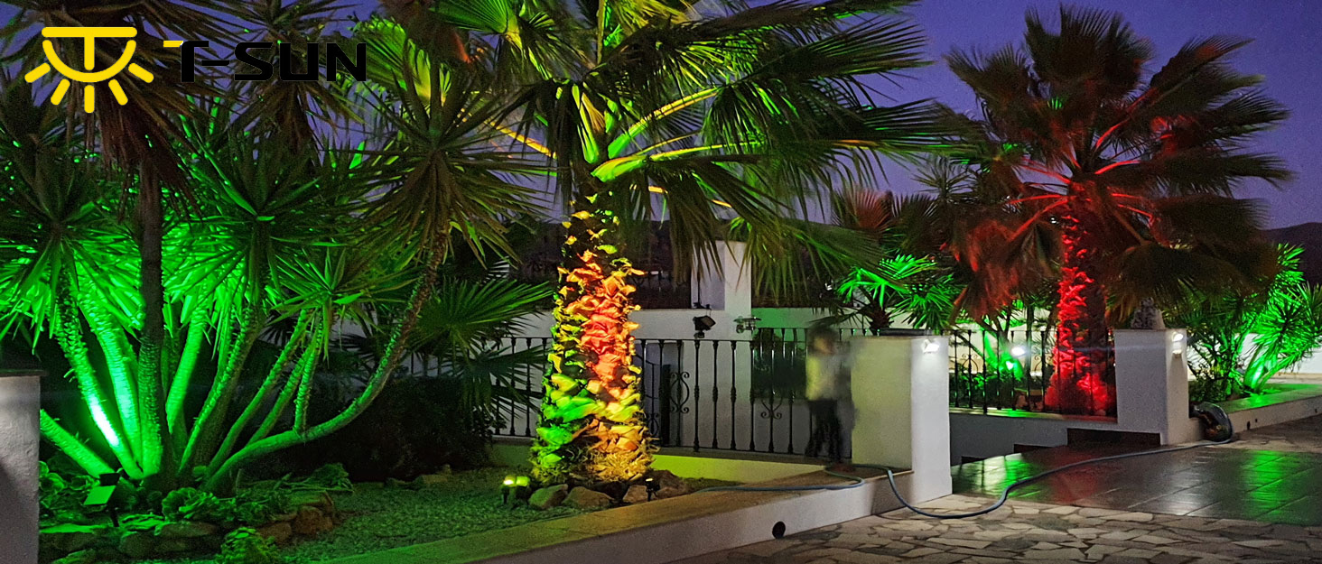 solar spot lights