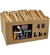 40lb Fatwood Fire Starter Sticks, Fire Starters for Fire Pit, Campfire, Wood Stoves, Fireplaces, ...
