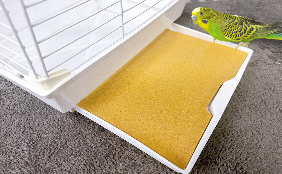 Easy Clean Pet Gravel Paper for Bird Cage