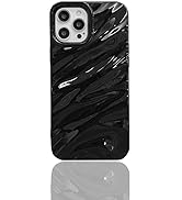 QLTYPRI Compatible with iPhone 13 Case iPhone 14 Case, Cute Wave Water Ripple Pattern Case for Gi...