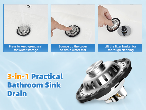 bathroom sink drain