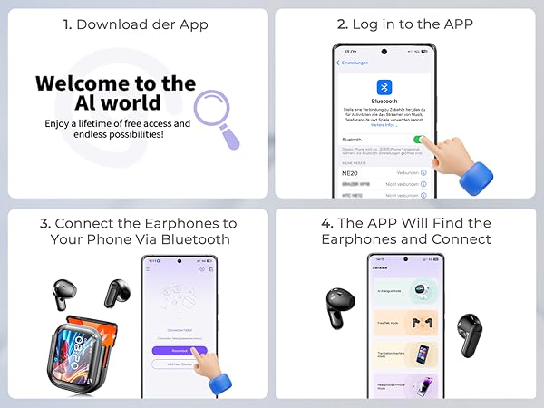 wireless headphones translation earbuds translation earbuds real time ne20 translation earbuds