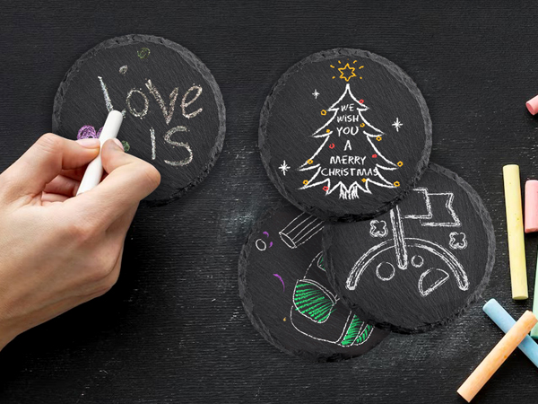 slate coasters