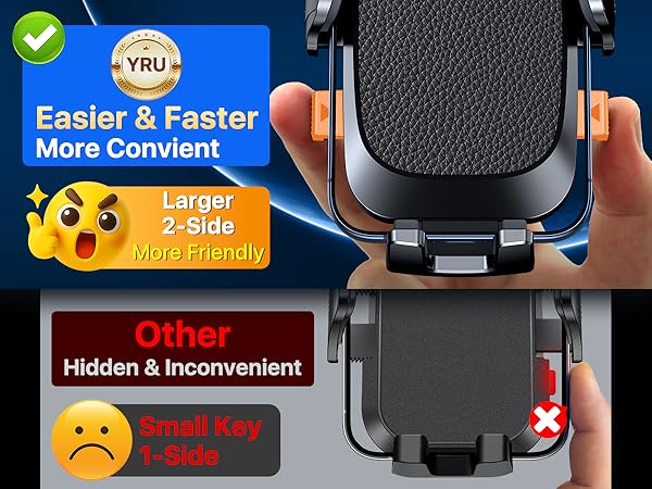 2 larger buttons