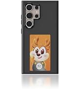 Diyeeni NFC Screen Projection Phone Case, 3.52 inch Ink Screen, Red Yellow Black White, for Galax...