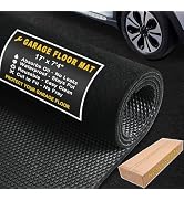 Heavy-Duty Garage Floor Mat 17' x 7'4" - Waterproof Garage Flooring for Cars & SUVs, Durable Gara...