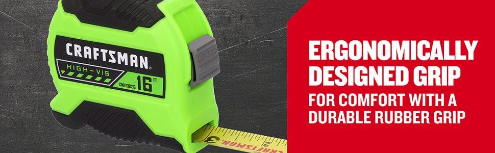 ergonomically designed grip