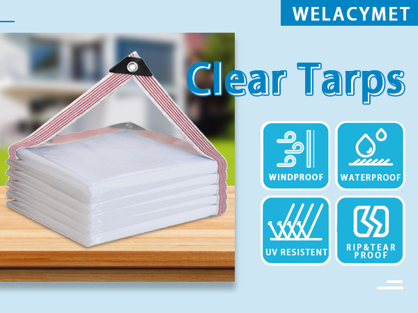 Clear tarp