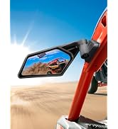 ZIDIYORUO X3 Side Mirrors, Adjustable Folding Maverick X3 Side Mirrors Compatible with Maverick X...