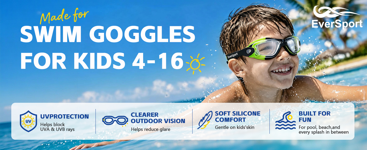 goggles for kids 6-14