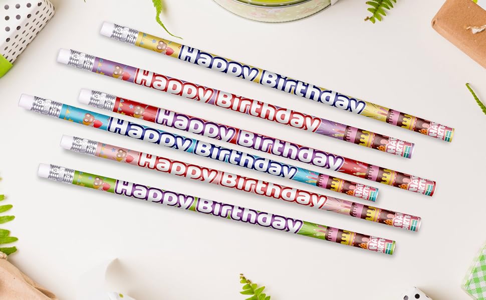 Birthday Pencils