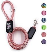 Warren London Climbing Rope Dog Leash | 5ft Length with Options for Reflective Thread | Ergonomic...