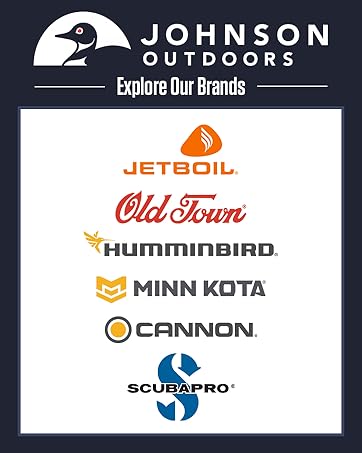 Johnson Outdoors, Jetboil, Old Town, Humminbird, Minn Kota, Cannon, Scubapro