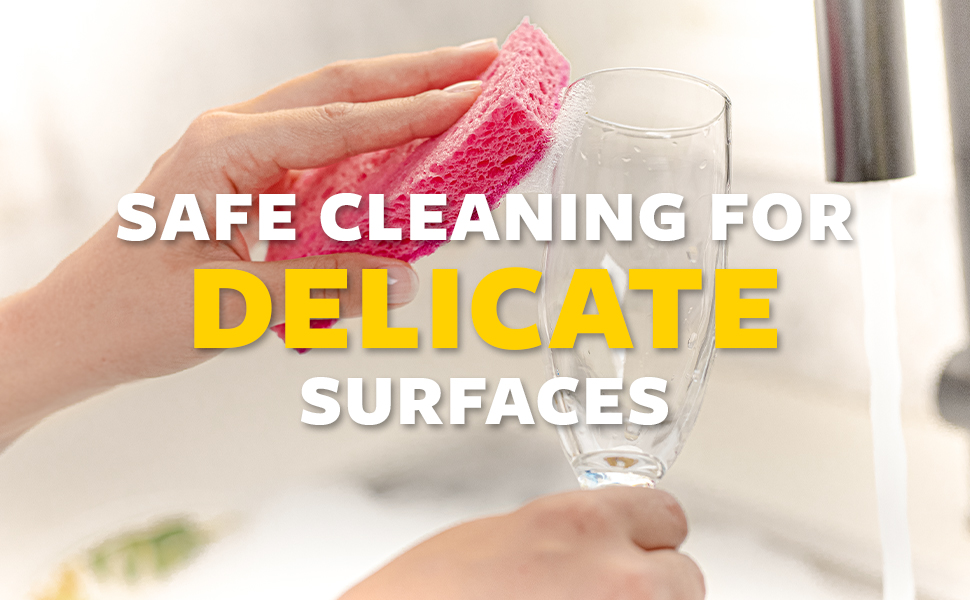 Scotch-Brite Gentle Clean Delicate Scrub Sponges