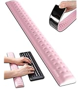 i-Rocks Memory Foam Keyboard Wrist Rest - Pain-Reducing Wrist Rest for Computer Keyboard - Non-Sl...