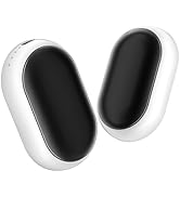 ELOTAME Hand Warmers Rechargeable - 2 Pack 5000mAh Reusable Electric Portable Hand Warmer, 4 Temp...