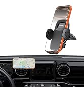 Car Phone Holder for Jeep Wrangler JL 2018–2023 & Gladiator JT 2020–2023, Upgraded Air Vent Phone...