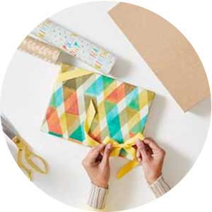 Hallmark wrapping paper for birthdays, weddings, anniversaries, retirements and graduation gifts