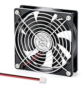 AmRunJe 120mm Case Fan 24v 2PIN DC Brushless Cooling Exhaust Fan for PC Computer CPU Electronics ...