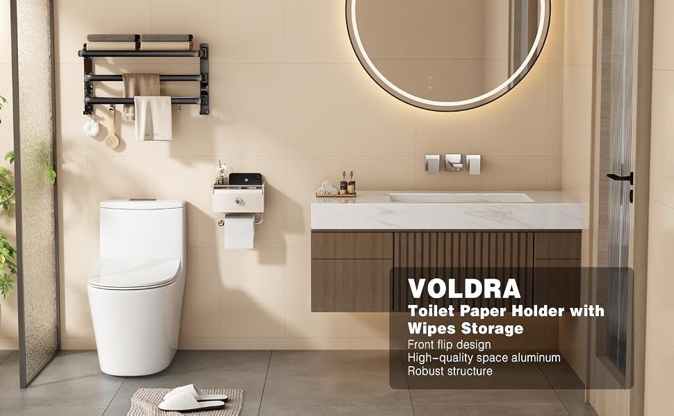 Voldra toilet paper holder