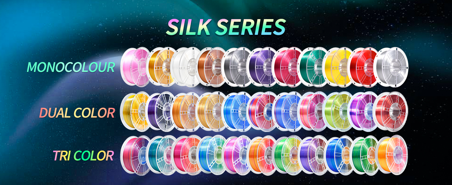 iBOSS PLA PLUS 3D Printer Filament Color-Changing Chameleon